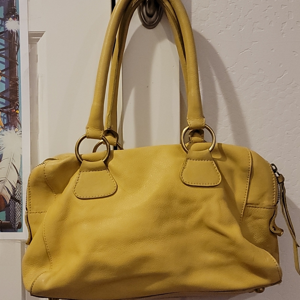 BODEN SOFT LEATHER SHOULDER BAG